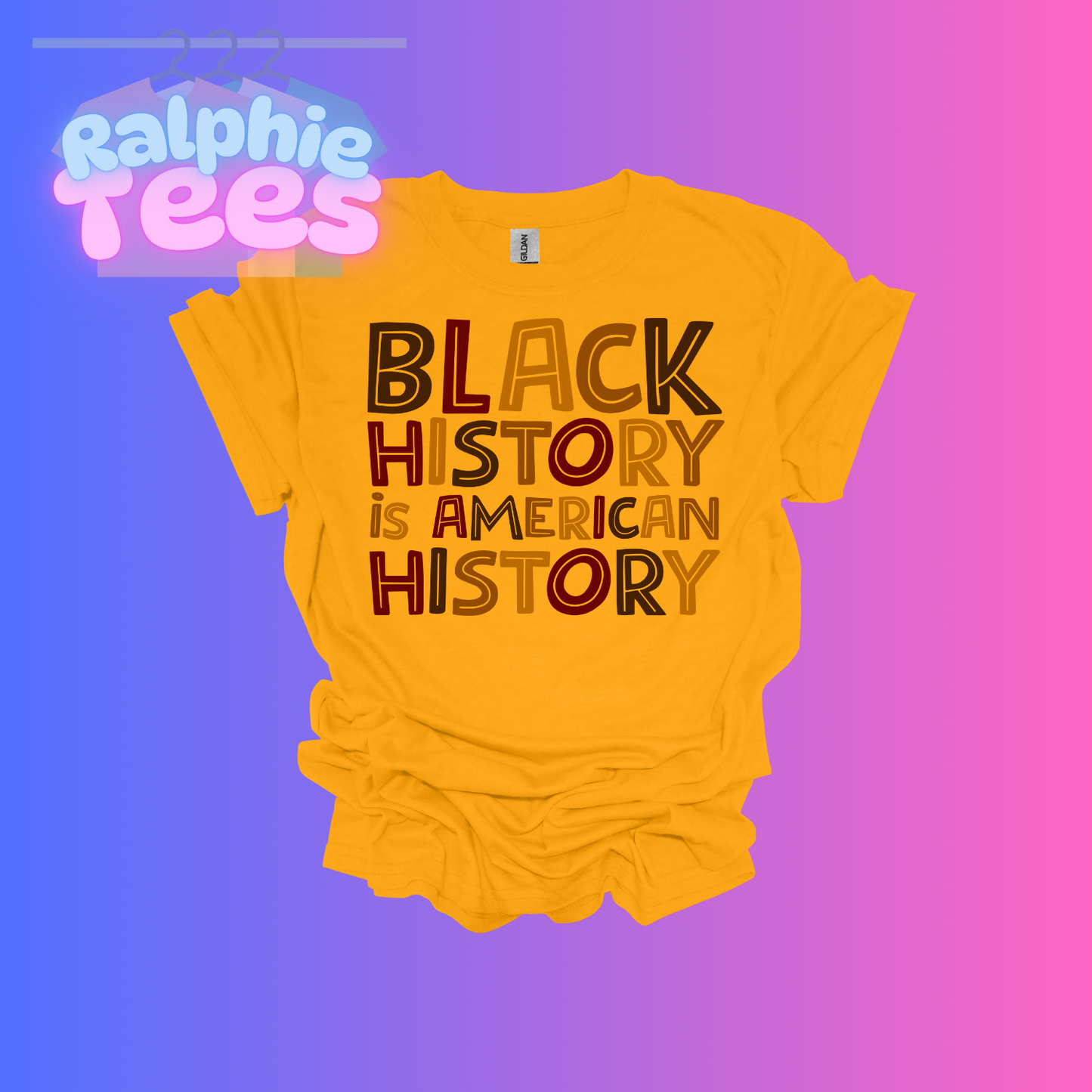 Black History is American History T-Shirt