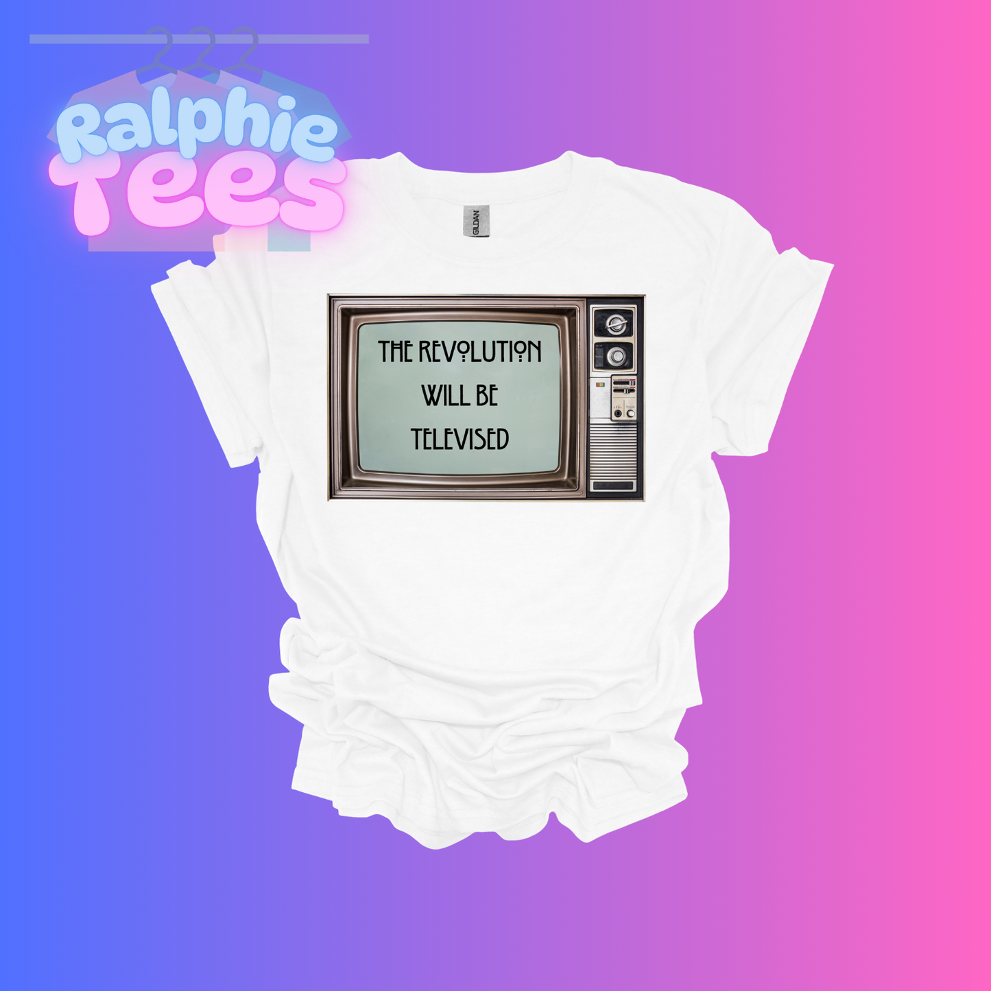 The Revolution Will Be Televised T-Shirt